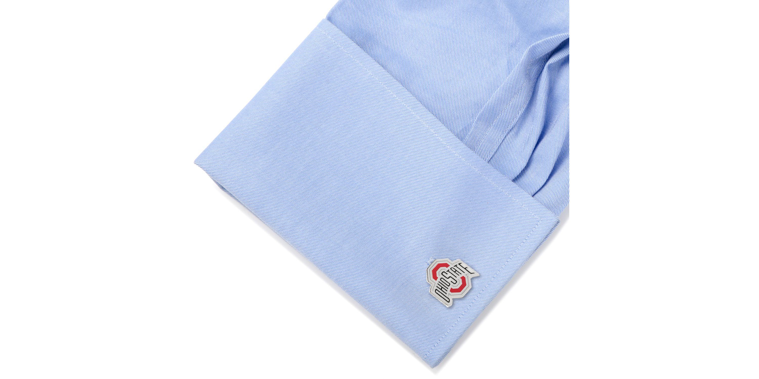 NCAA Ohio State University Cufflinks and Cushion Money Clip Set