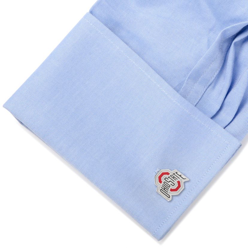 NCAA Ohio State University Cufflinks and Cushion Money Clip Set
