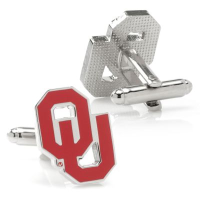 NCAA University of Oklahoma Cufflinks and Tie Bar Gift Set