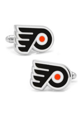 Silver Philadelphia Flyers Cufflinks