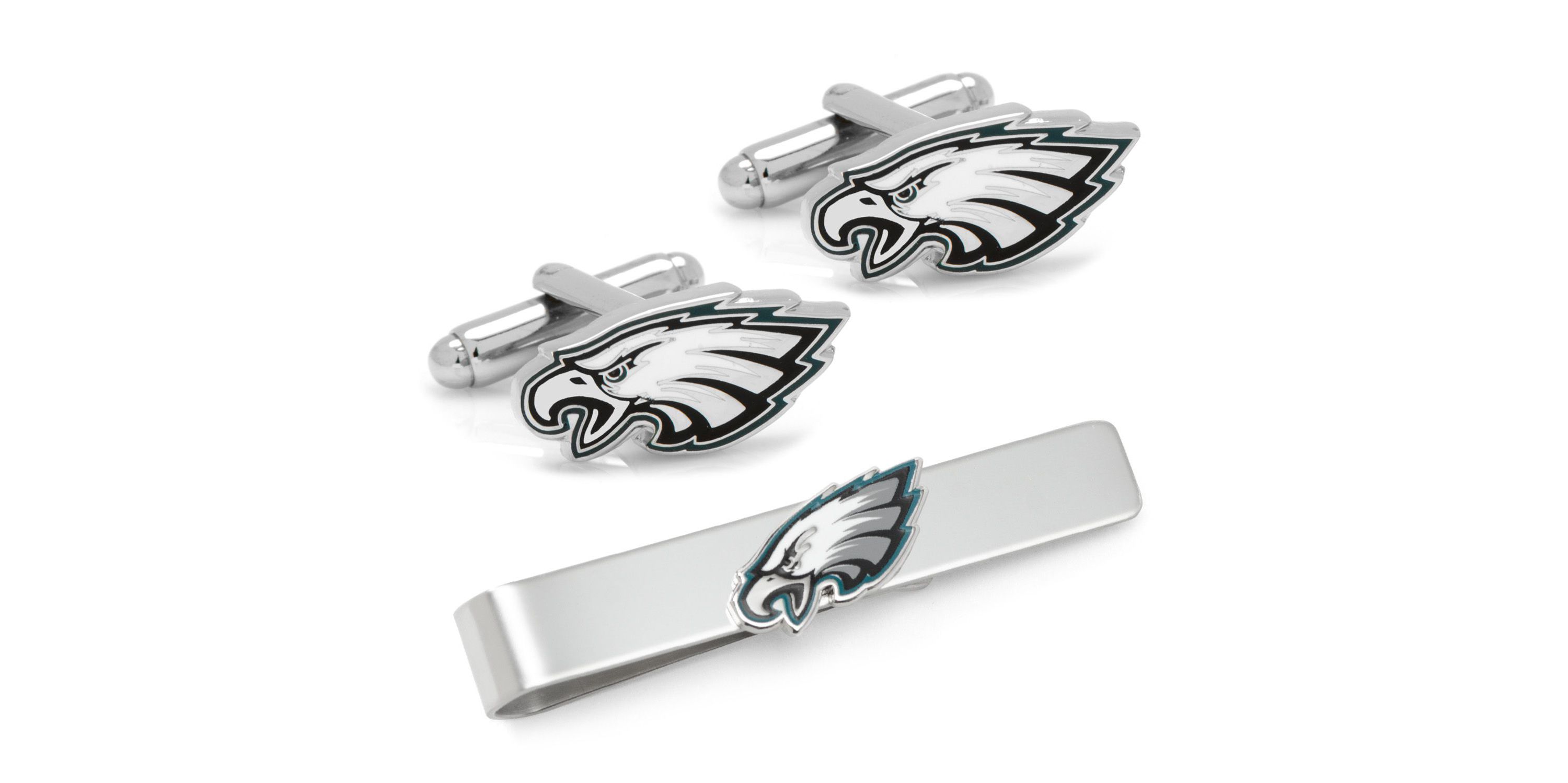 NFL Philadelphia Eagles Cufflinks and Tie Bar Gift Set