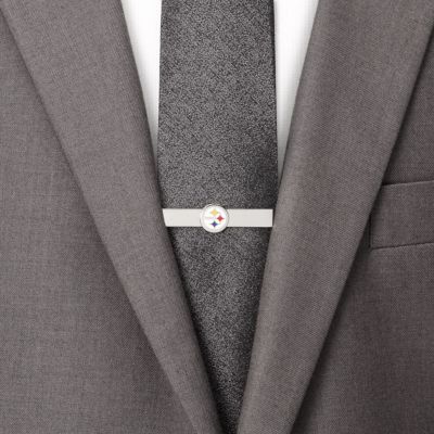 NFL Pittsburgh Steelers Cufflinks and Tie Bar Gift Set