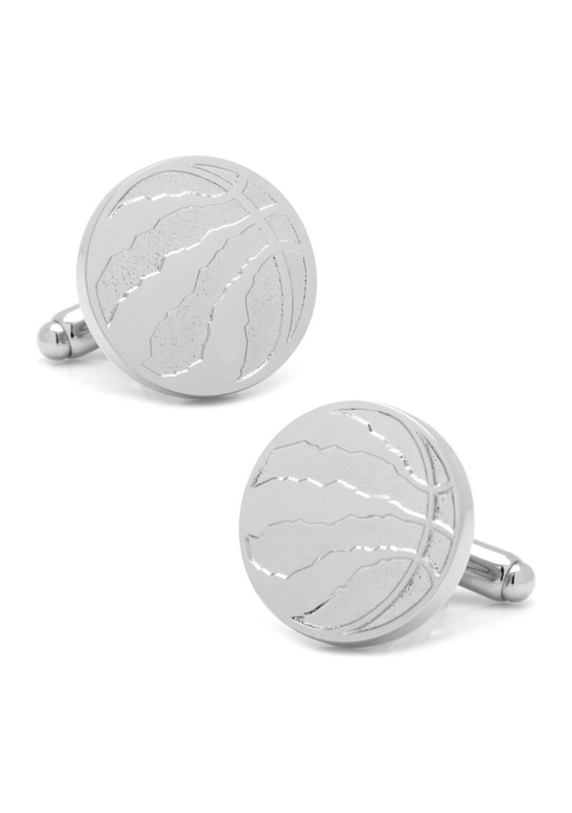 Toronto Raptors Silver Edition Cufflinks