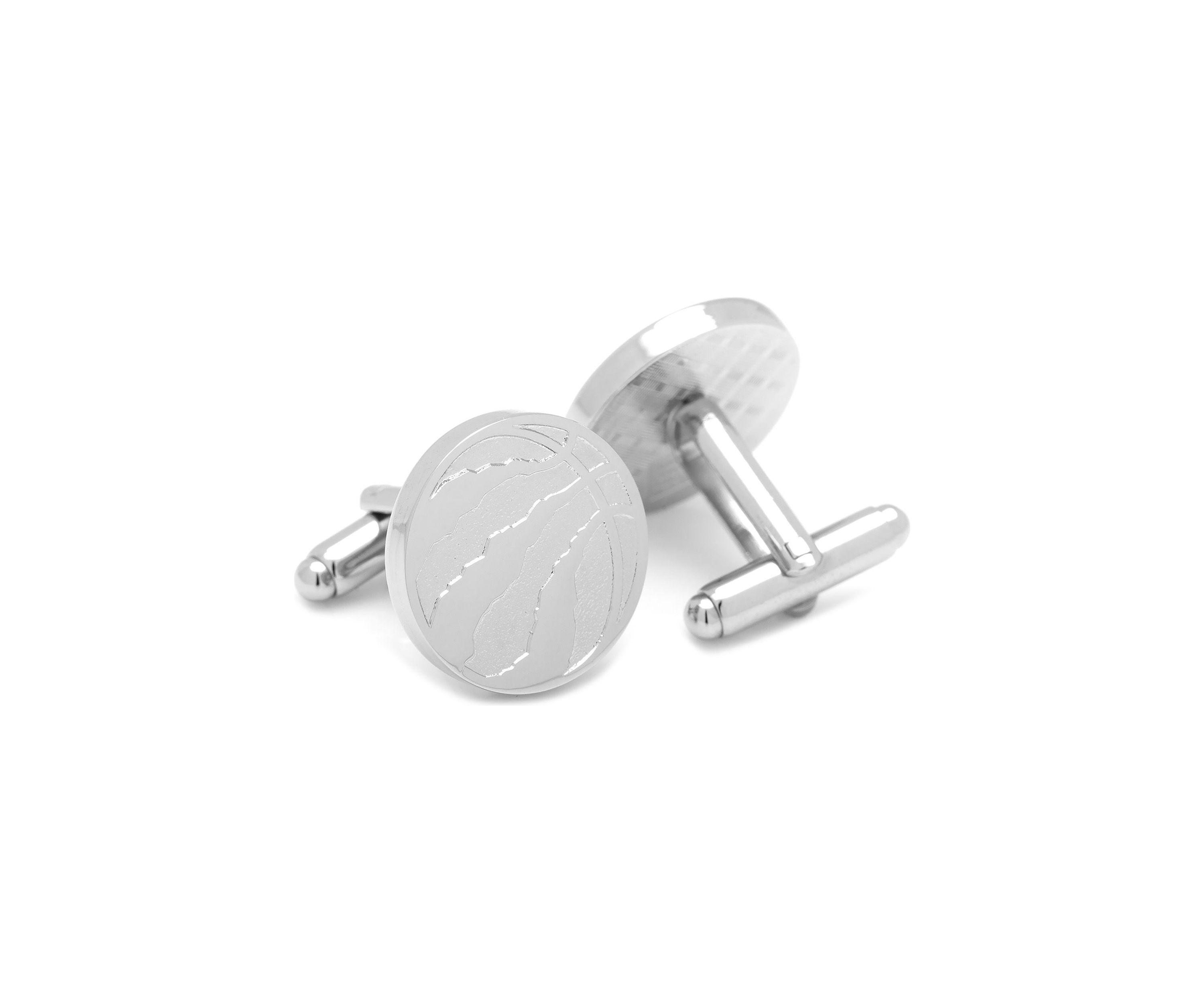 Toronto Raptors Silver Edition Cufflinks