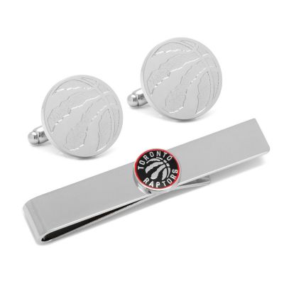 NBA Toronto Raptors Cufflinks & Tie Bar Gift Set