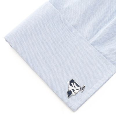 New York Yankees State Shaped Cufflinks