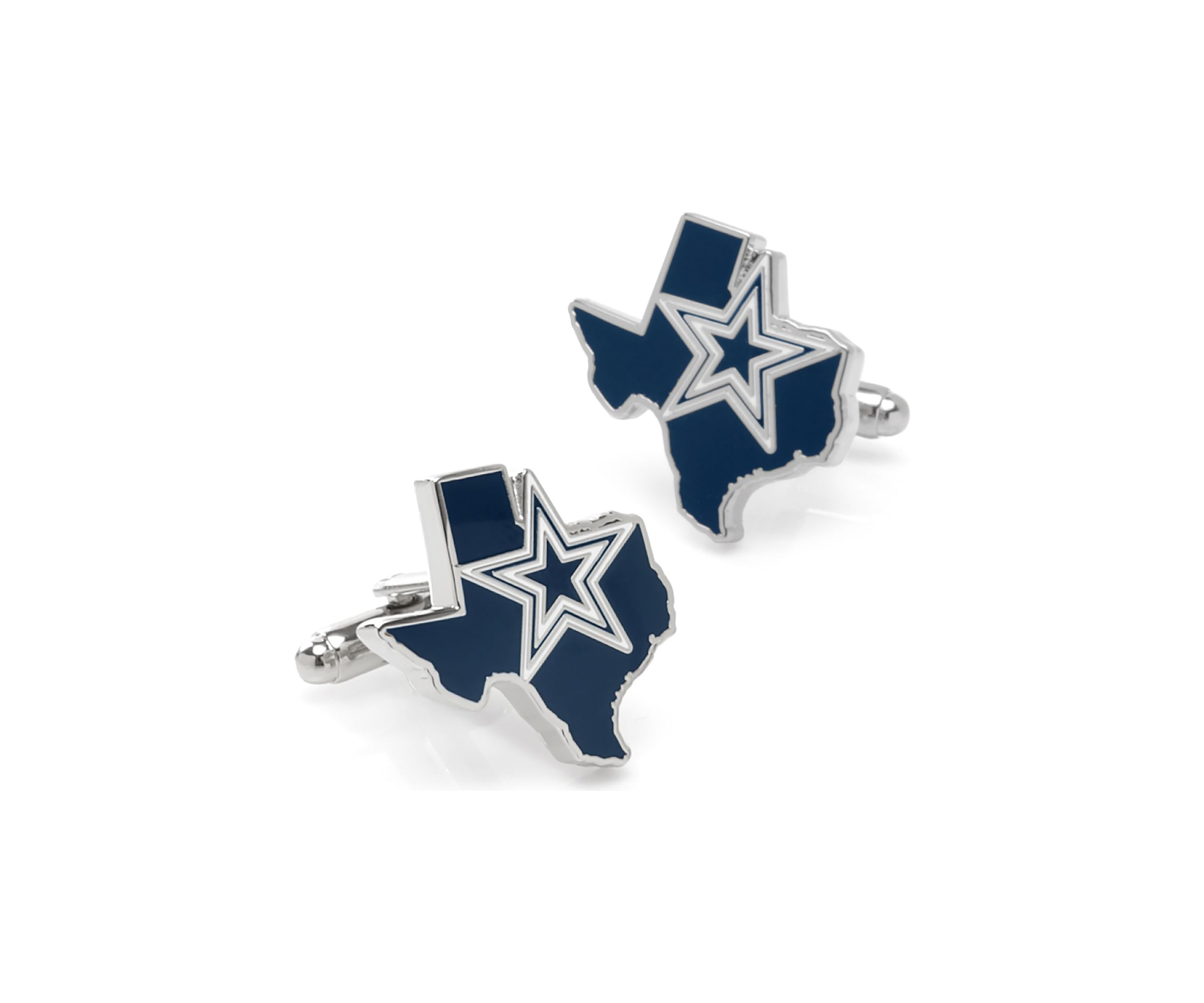 NFL Dallas Cowboys State Shaped Cufflinks