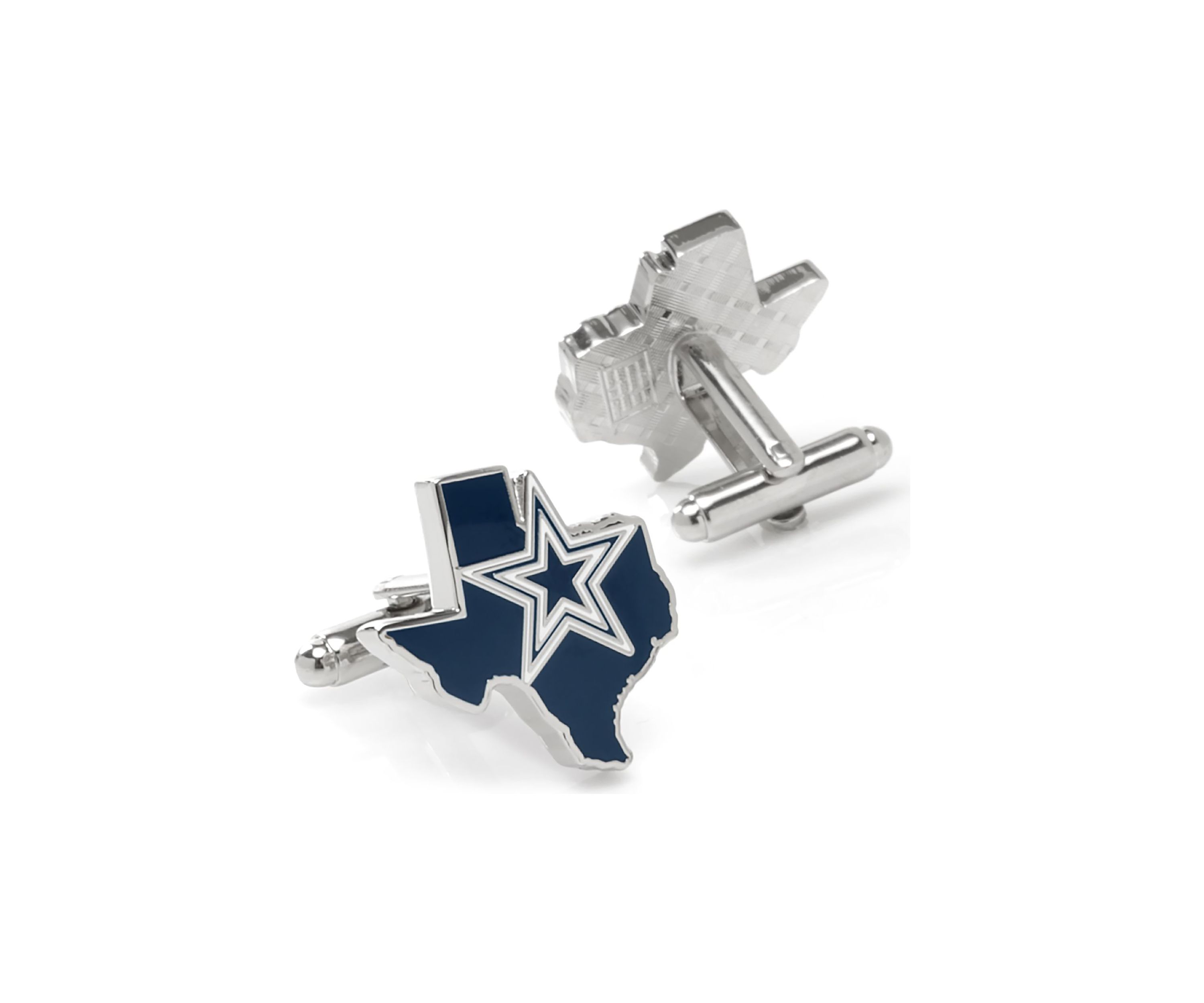 NFL Dallas Cowboys State Shaped Cufflinks