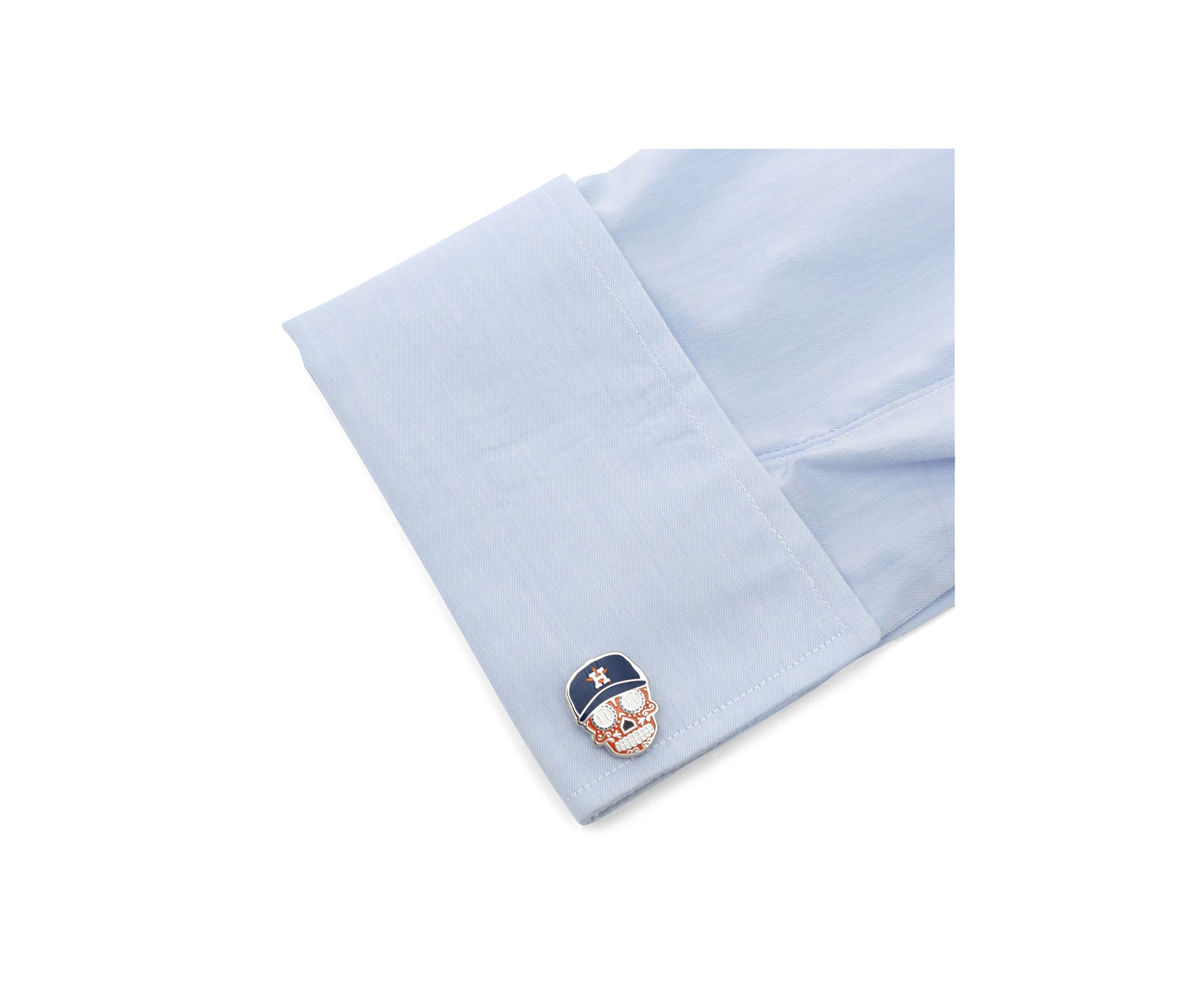 MLB Houston Astros Sugar Skull Cufflinks