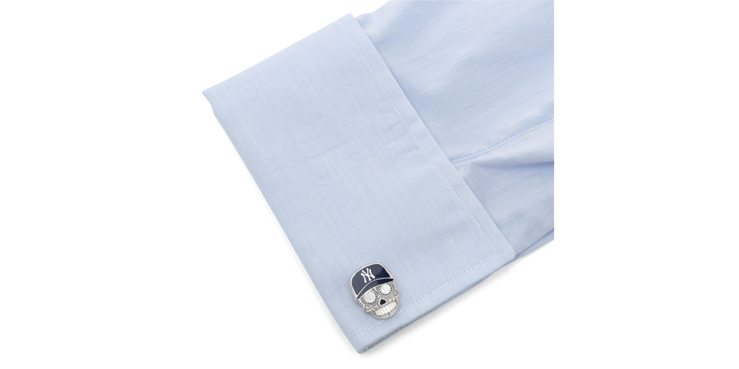New York Yankees Sugar Skull Cufflinks