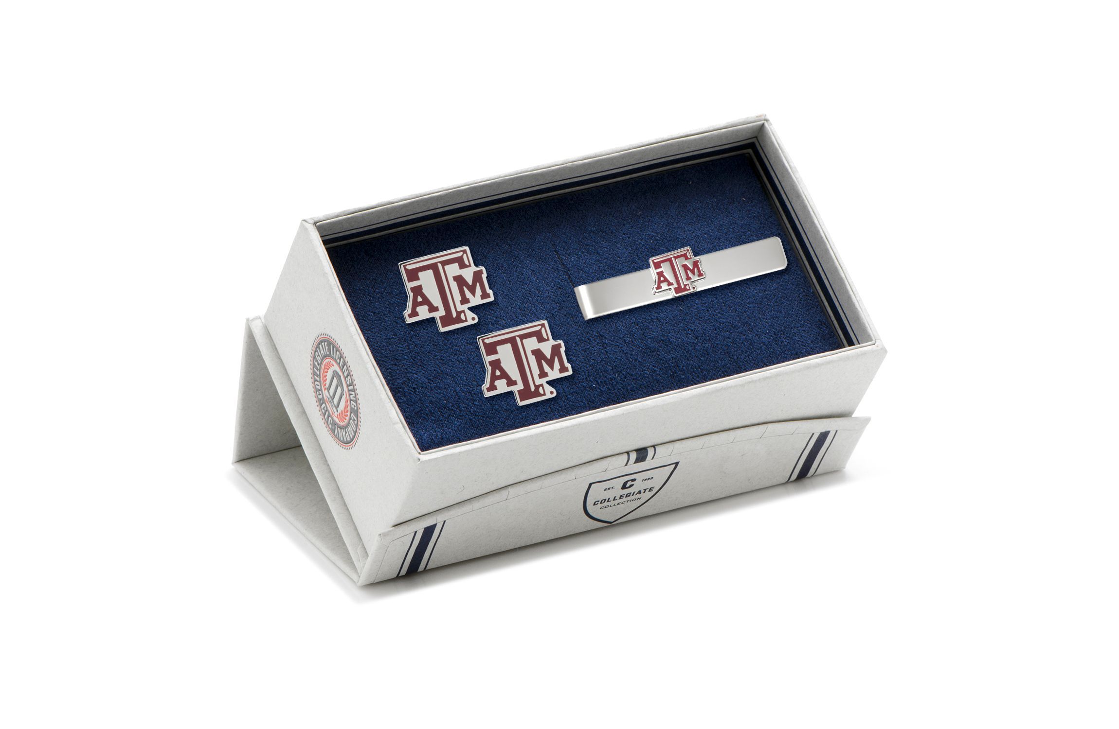 NCAA Texas A&M Aggies Cufflinks and Tie Bar Gift Set