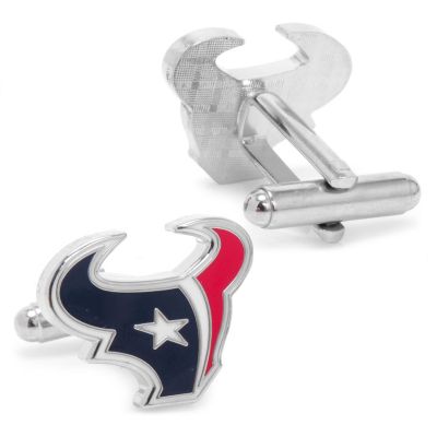 NFL Houston Texans Cufflinks and Tie Bar Gift Set