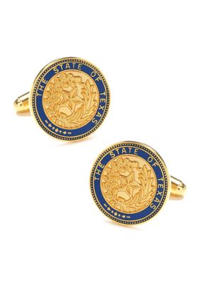 State of Texas Seal Cufflinks