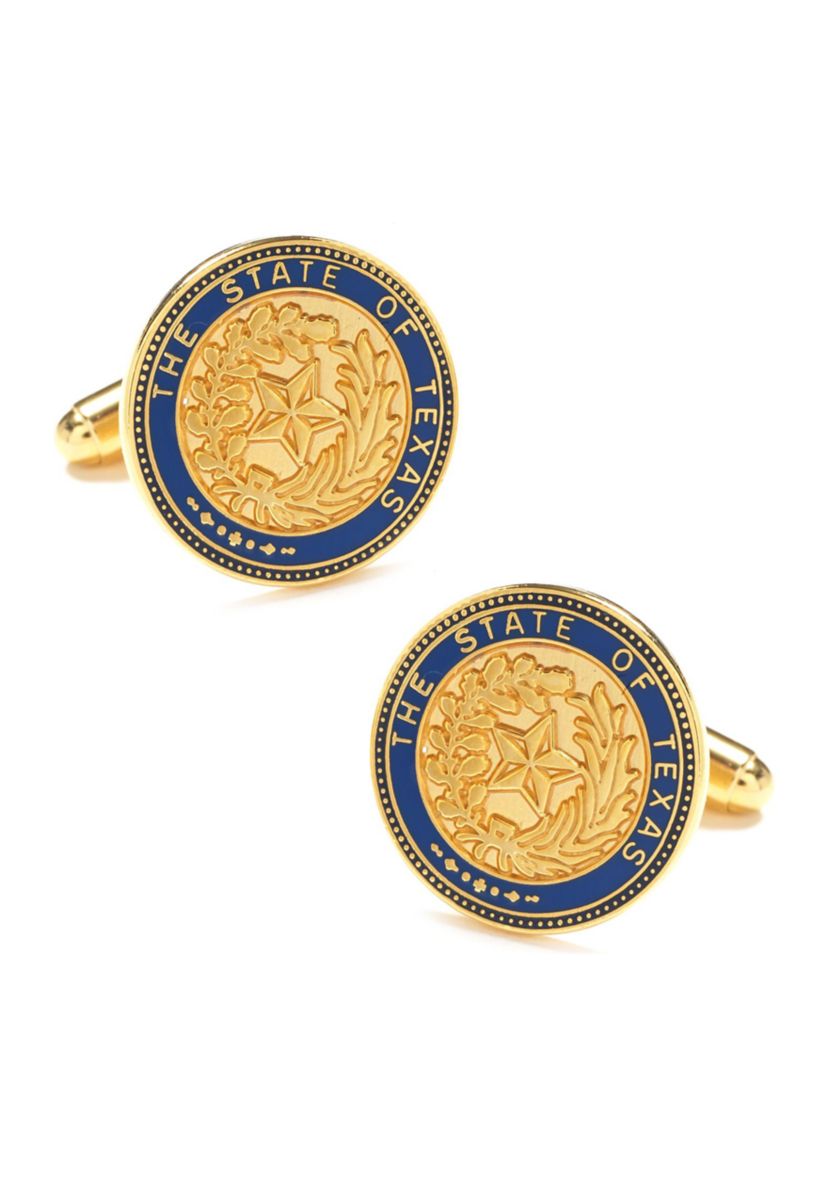 State of Texas Seal Cufflinks