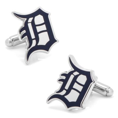 Cufflinks Inc Men's Detroit Tigers Cufflinks, Blue, 57 Long
