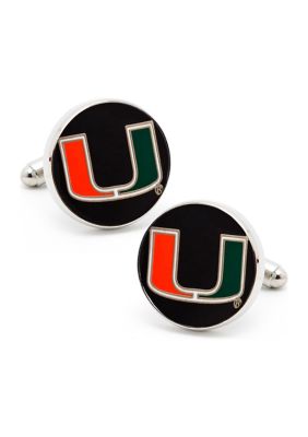 NCAA Miami Hurricanes Cufflinks