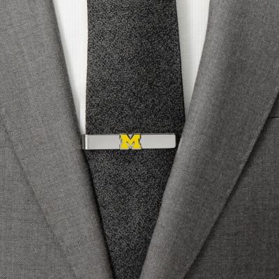 NCAA University of Michigan Cufflinks and Tie Bar Gift Set