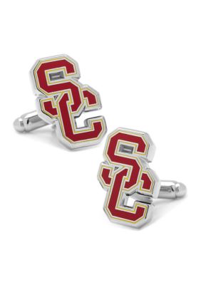Cufflinks Inc Men's University of Southern California Trojans Cufflinks, 57 Long