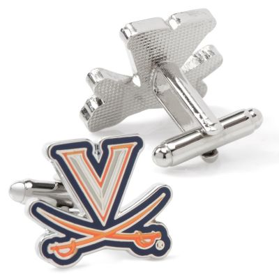 NCAA Virginia Cavaliers Cufflinks & Tie Clip Gift Set