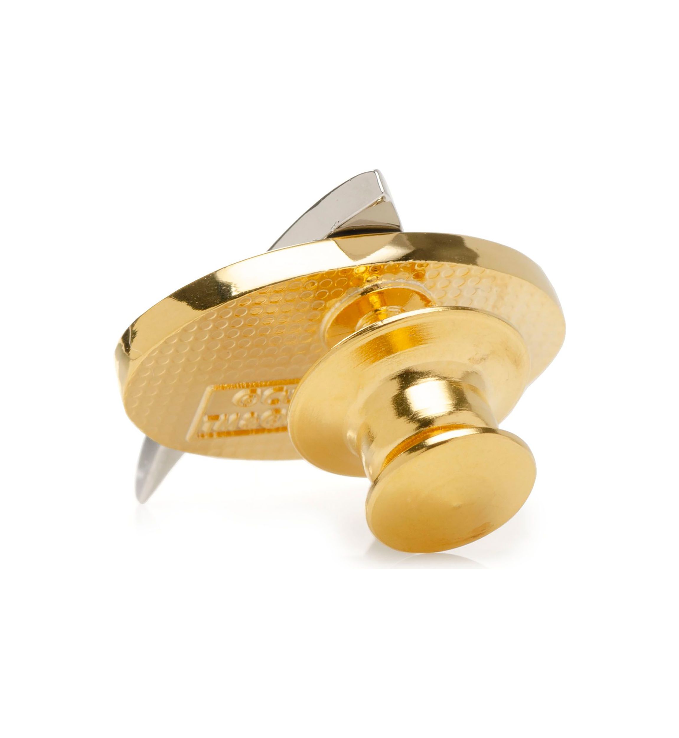 Two Tone Delta Shield Lapel Pin