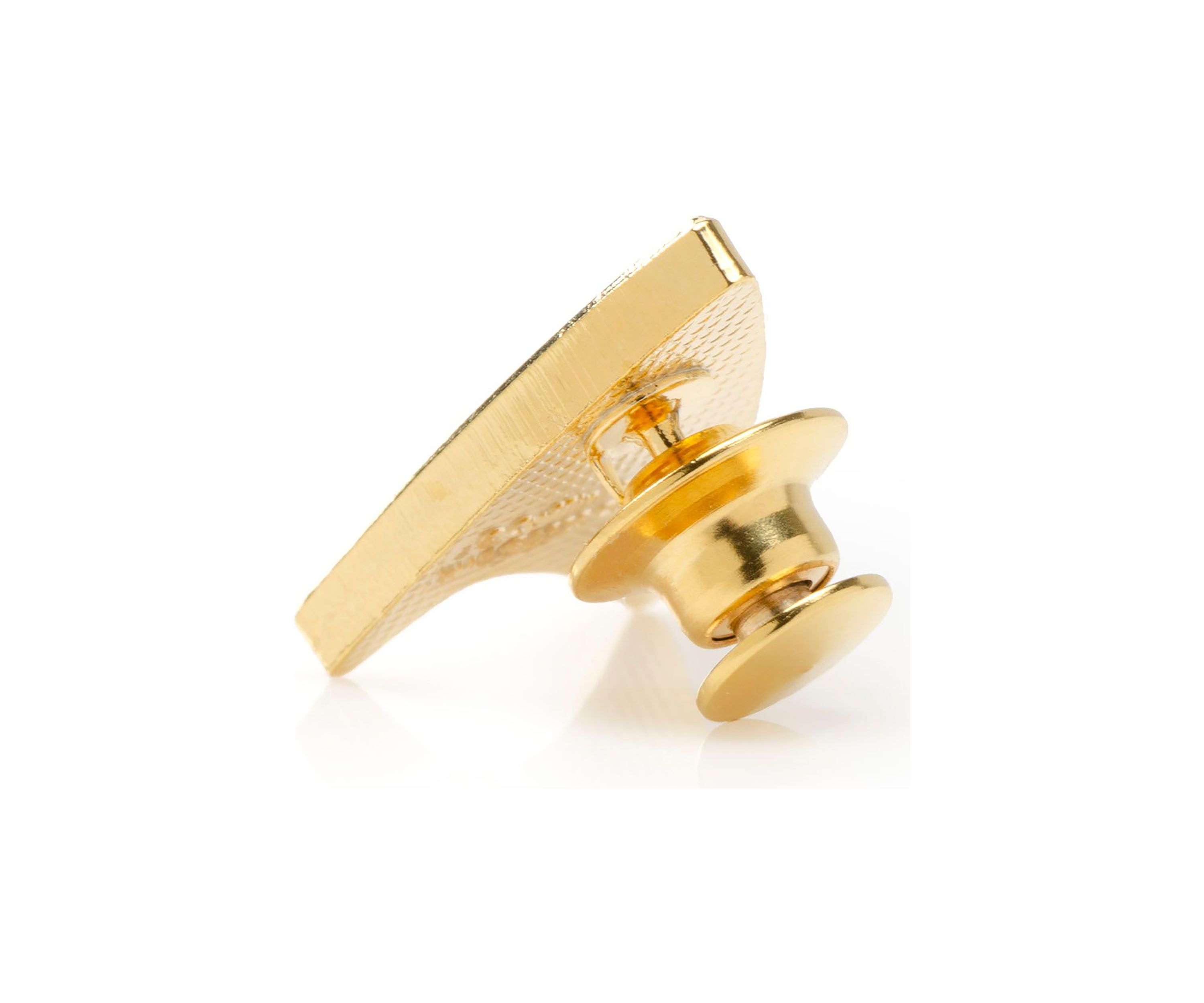 Gold Delta Shield Lapel Pin