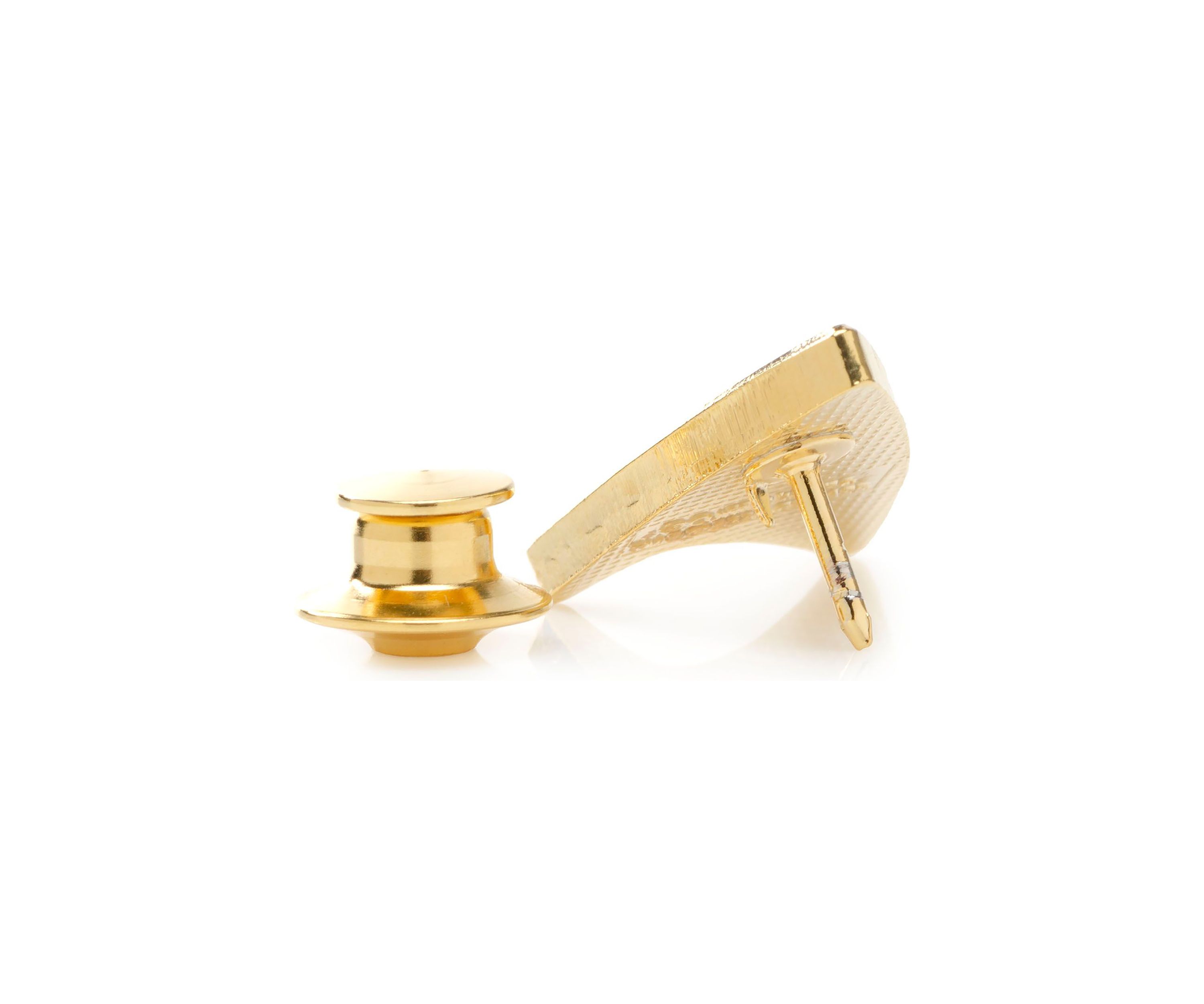 Gold Delta Shield Lapel Pin