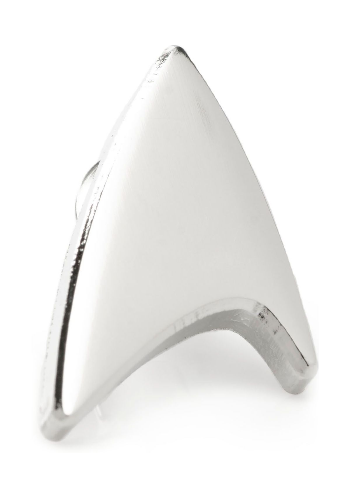 Silver Delta Shield Lapel Pin