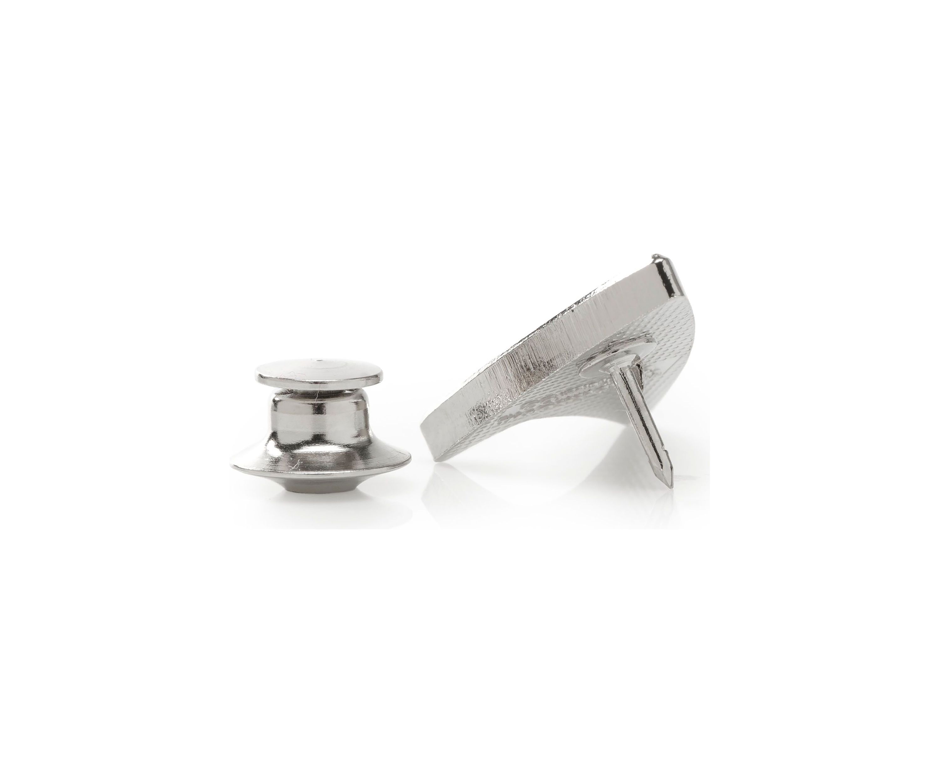 Silver Delta Shield Lapel Pin