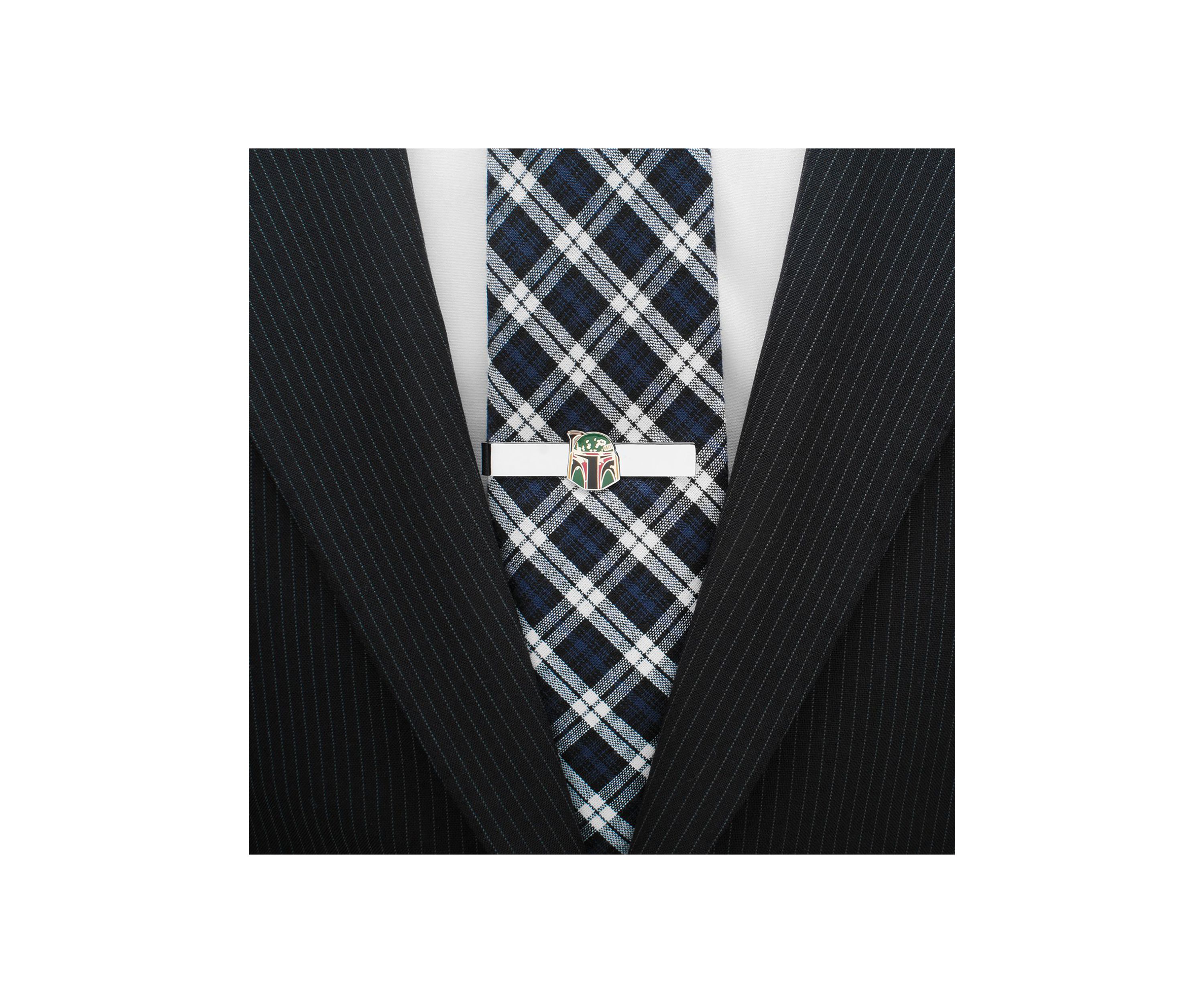 Boba Fett Distressed Helmet Tie Bar