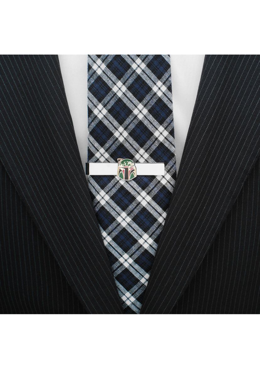 Boba Fett Distressed Helmet Tie Bar