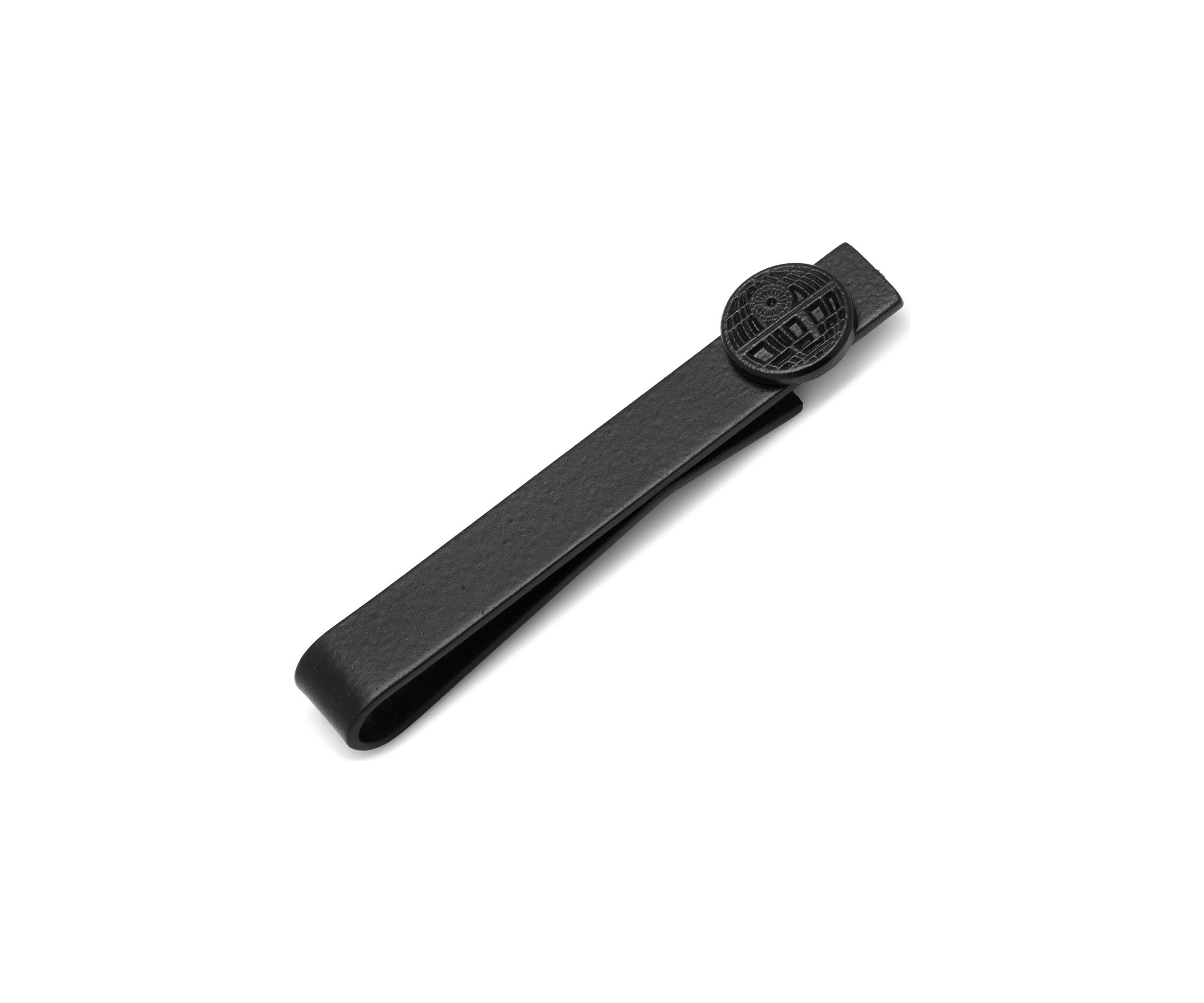 Death Star Satin Black Tie Bar
