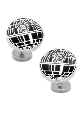 Recessed Matte Death Star Cufflinks