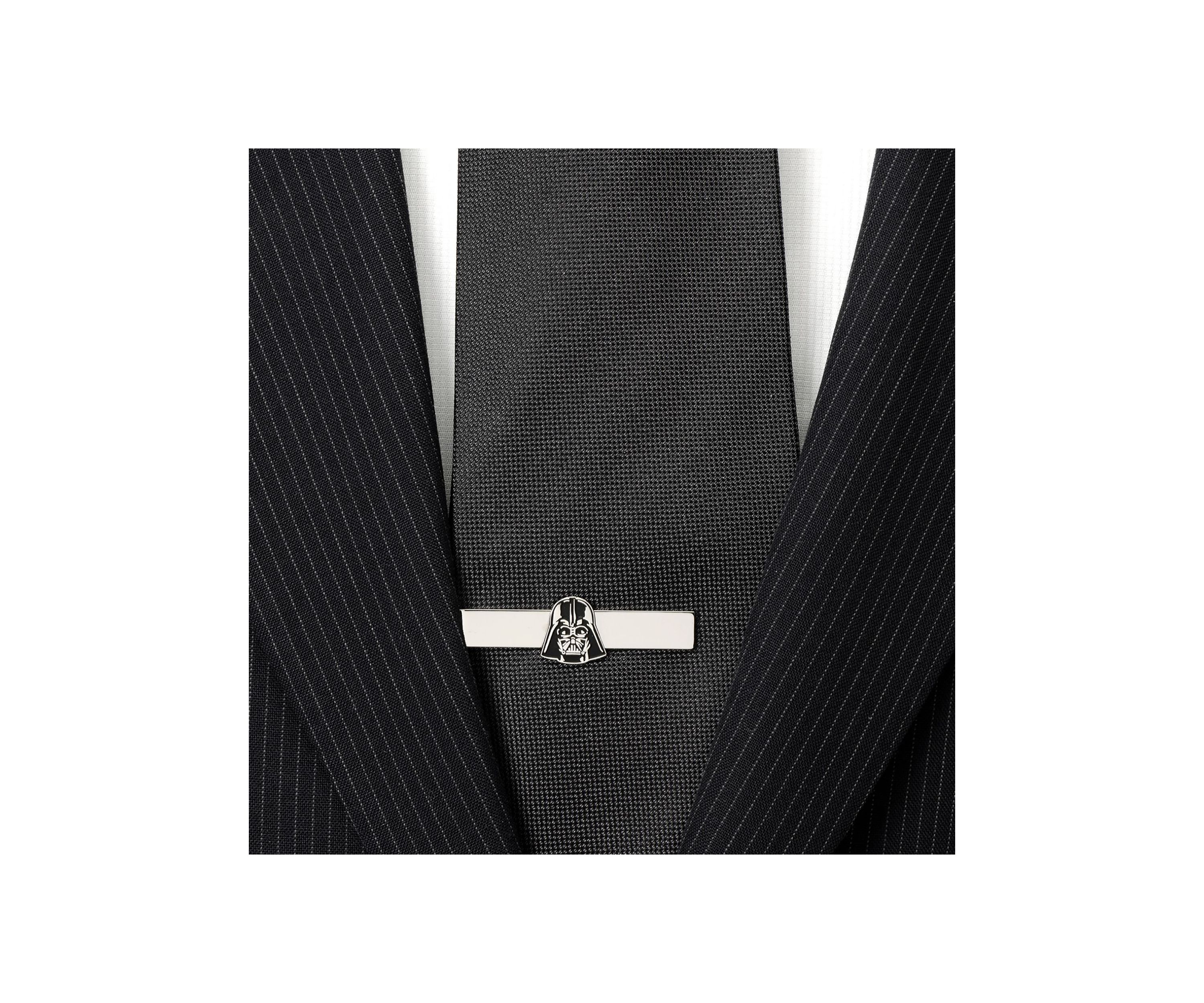 Darth Vader Recessed Matte Black Tie Bar