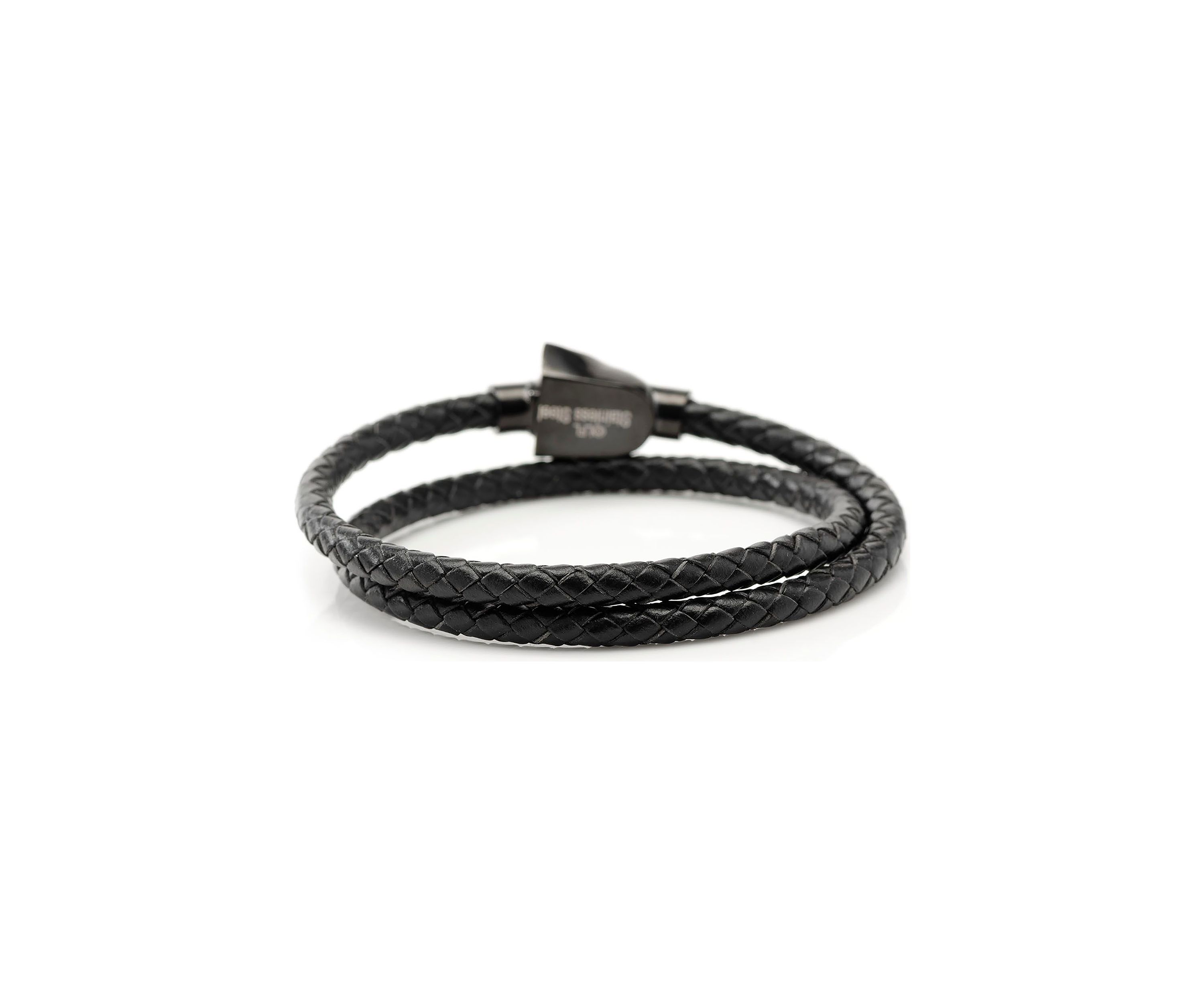 Darth Vader Helmet Double Wrap Stainless Steel Bracelet