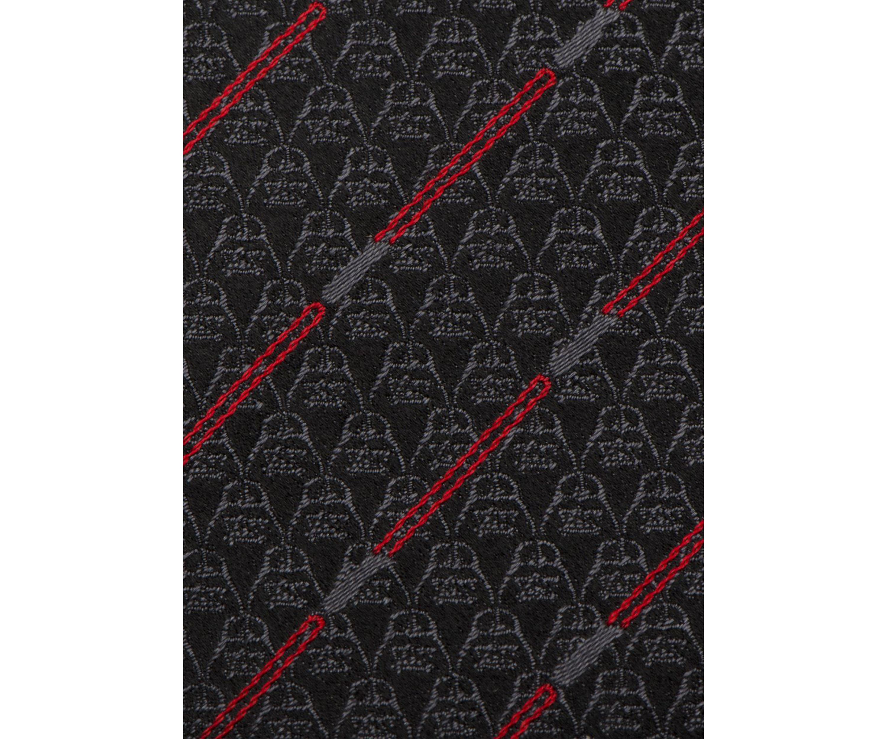 Darth Vader Black Lightsaber Stripe Tie