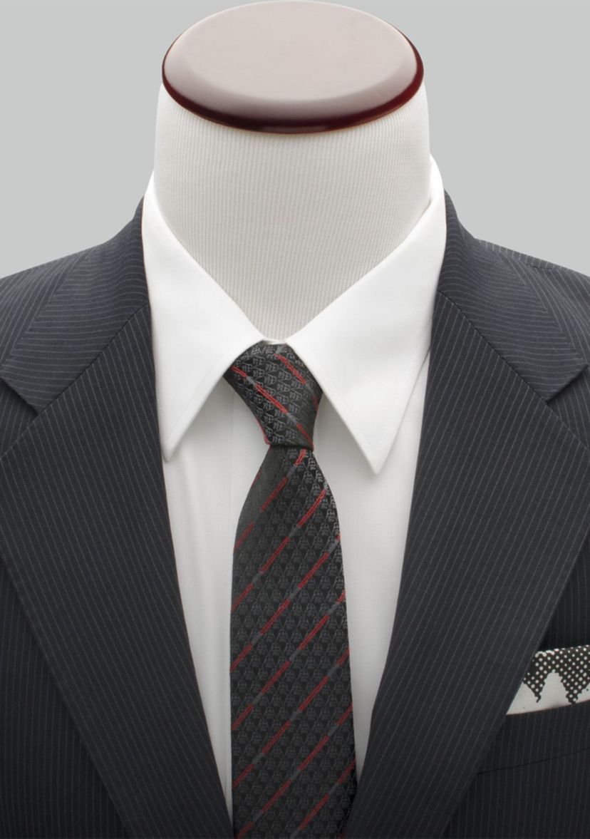 Darth Vader Black Lightsaber Stripe Tie