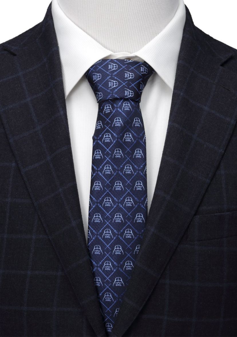 Darth Vader Lightsaber Blue Tie