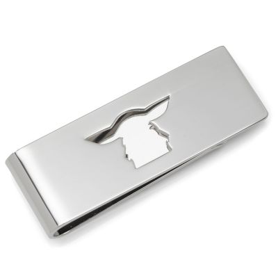 Grogu Cut Out Money Clip