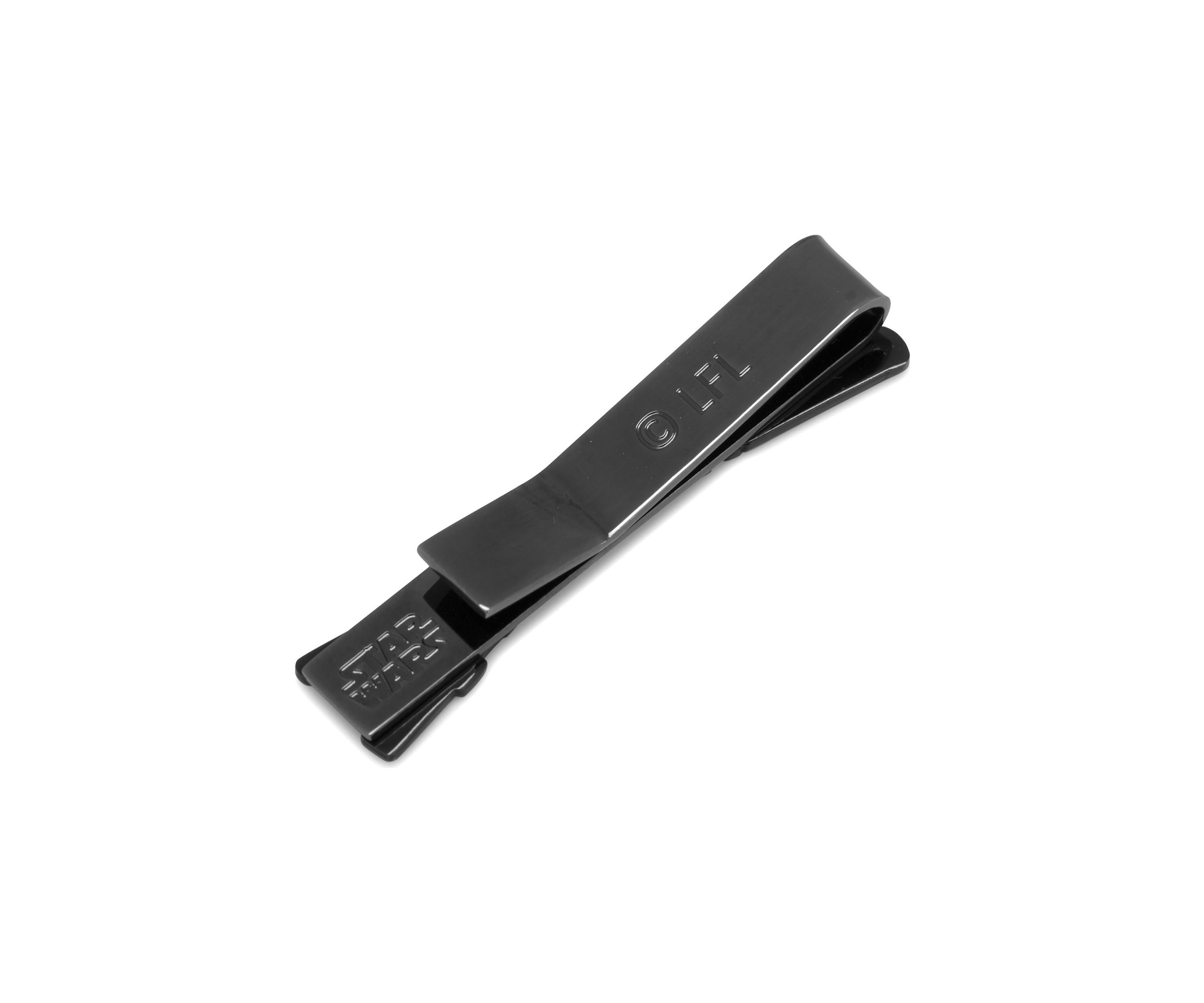 Lightsaber Battle Black Tie Bar