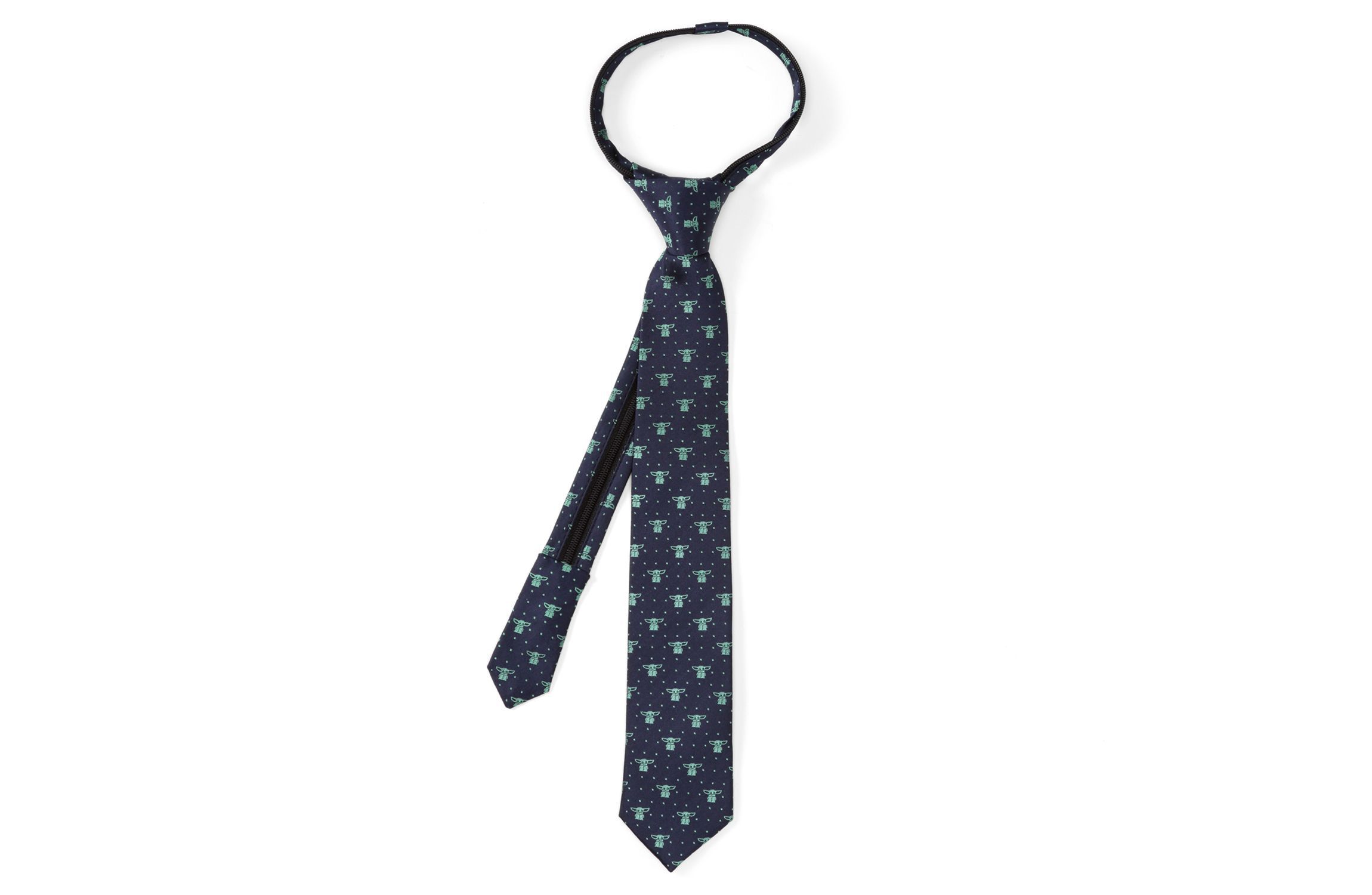 Father and Son Mando and The Child Zipper Necktie Gift Set