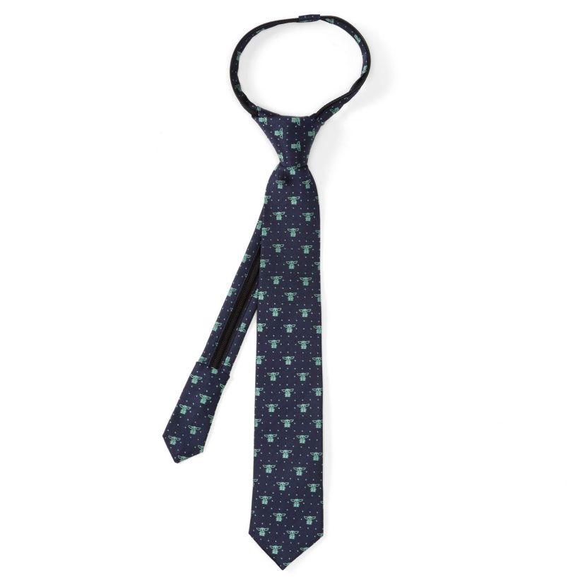 Father and Son Mando and The Child Zipper Necktie Gift Set