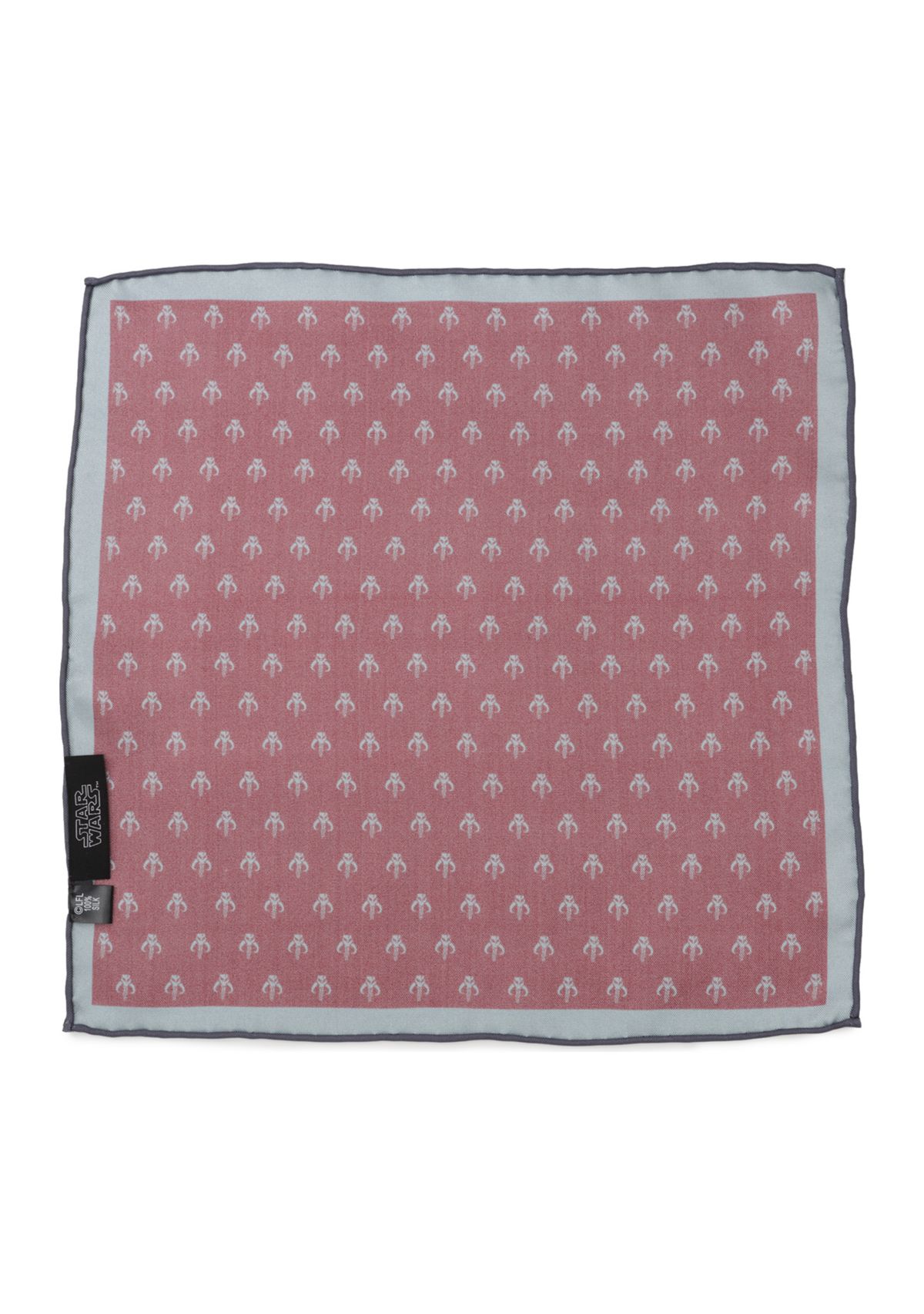Mandalorian Red Silk Pocket Square