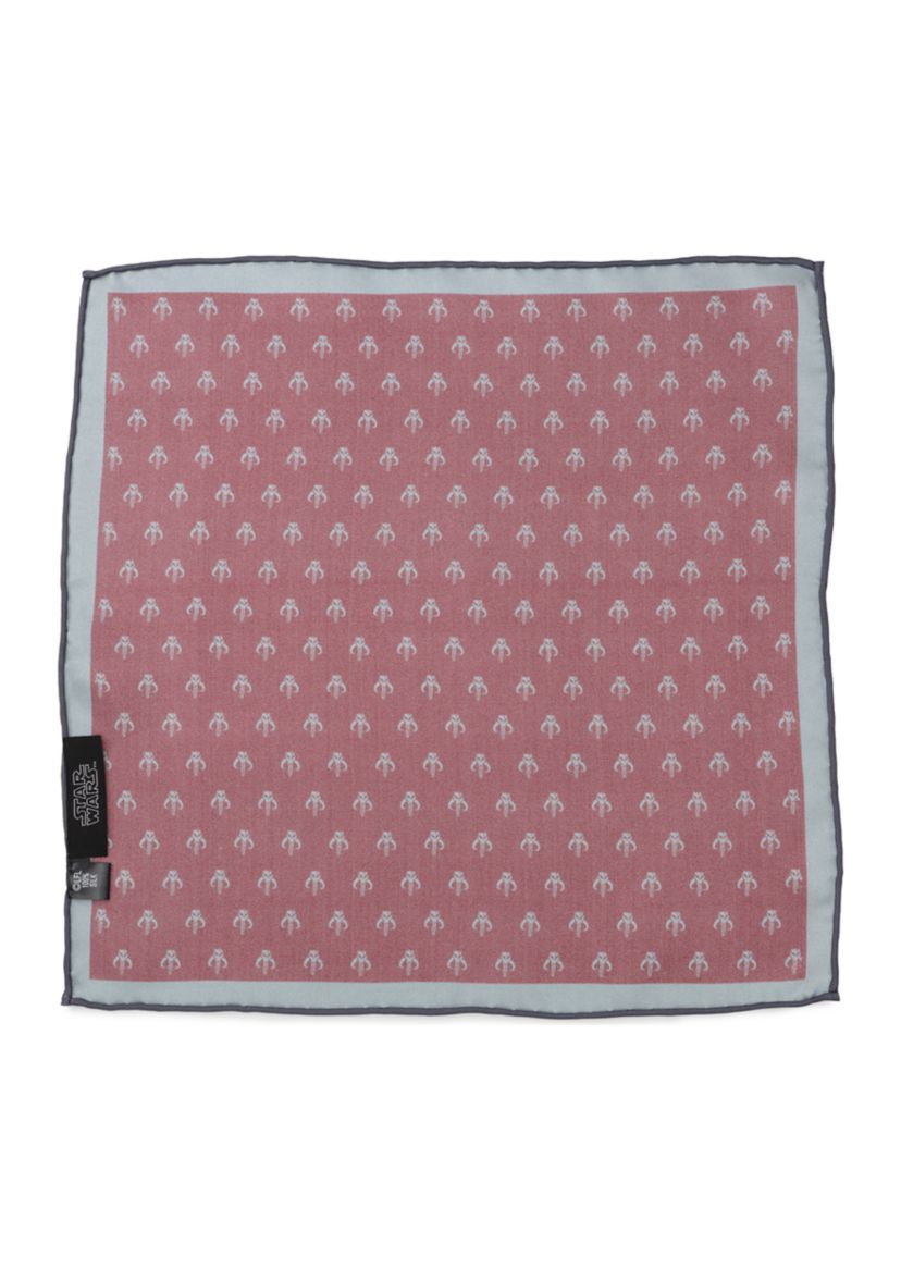 Mandalorian Red Silk Pocket Square