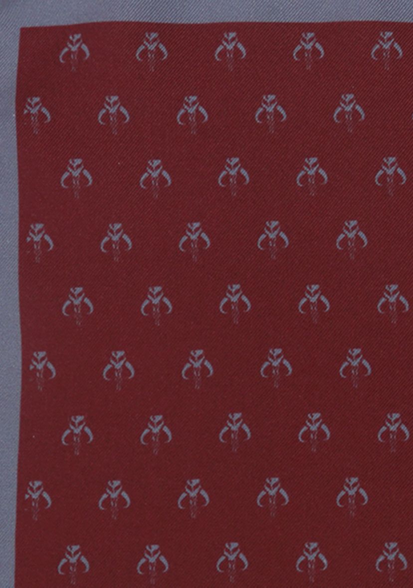 Mandalorian Red Silk Pocket Square