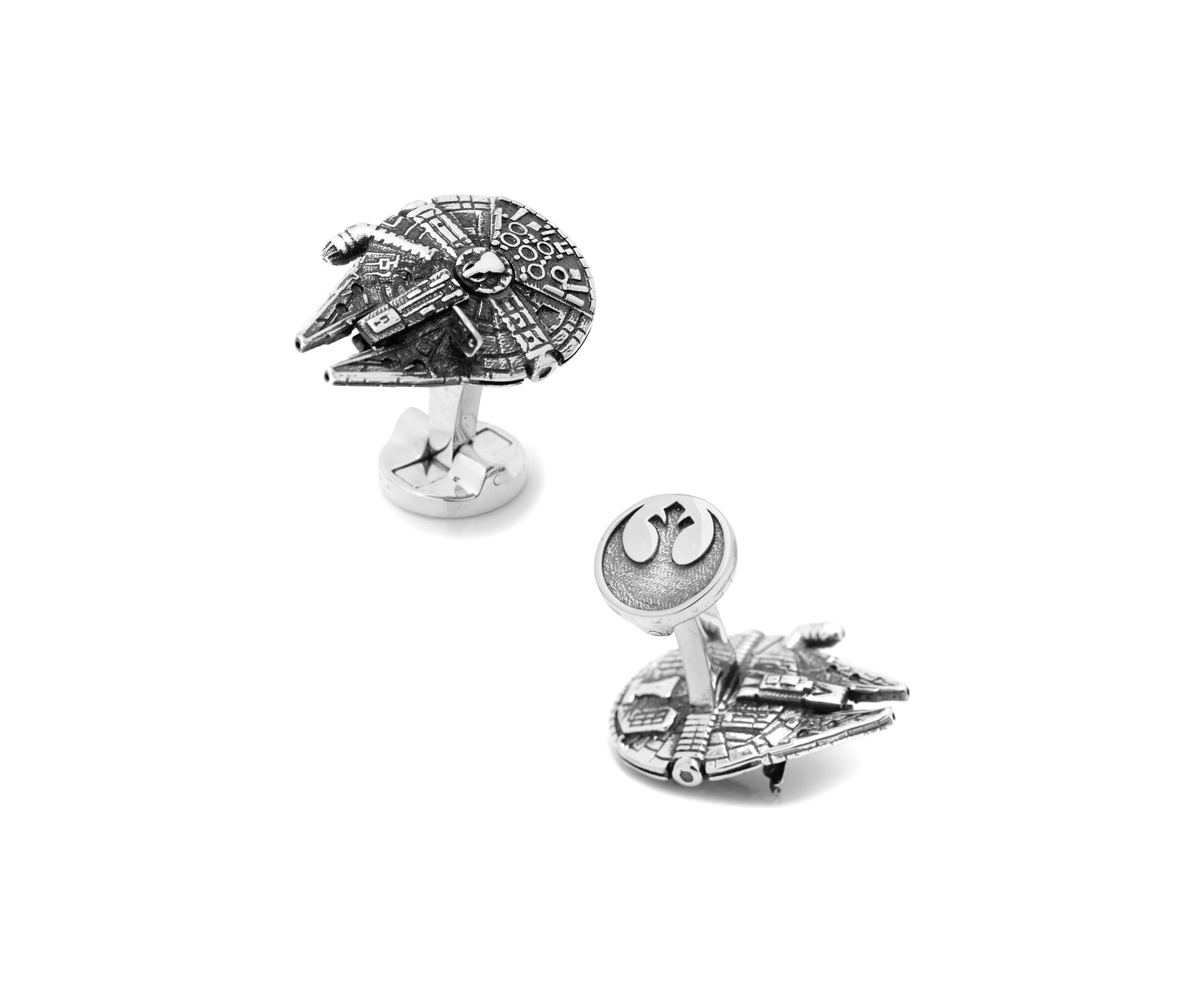 3D Millennium Falcon Cufflinks