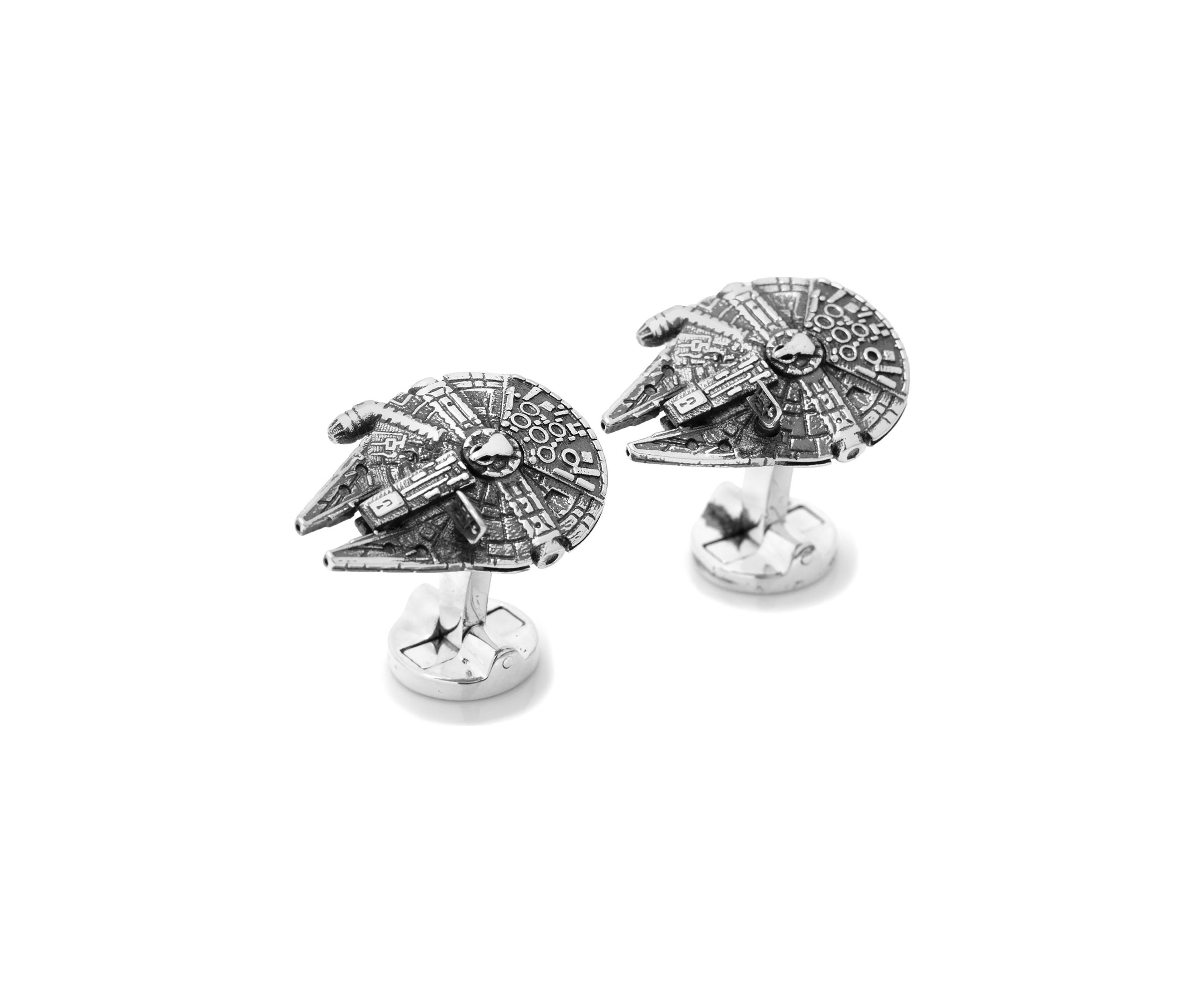 3D Millennium Falcon Cufflinks