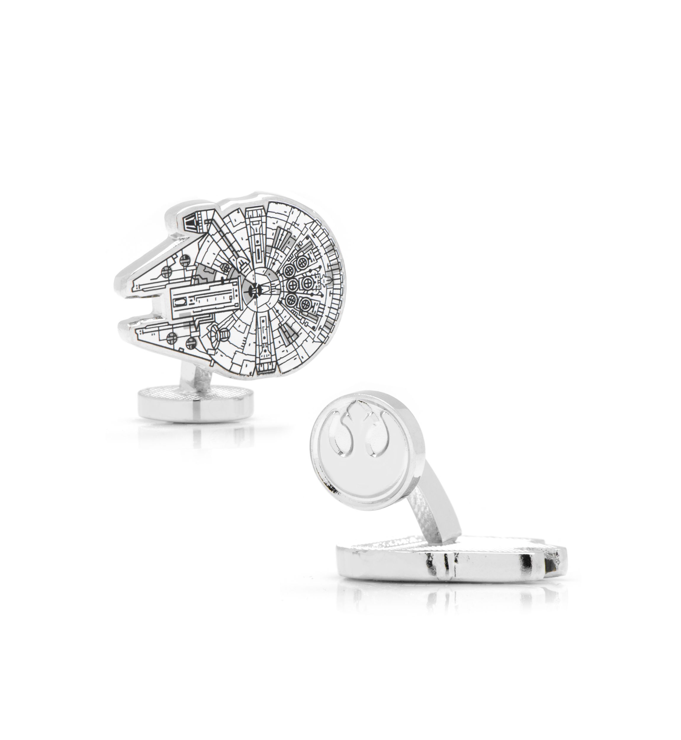 Millennium Falcon Blueprint Cufflinks