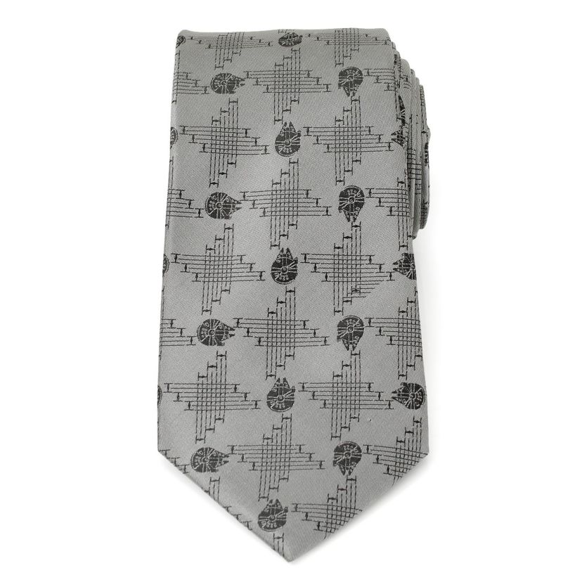Millennium Falcon Gray Tie