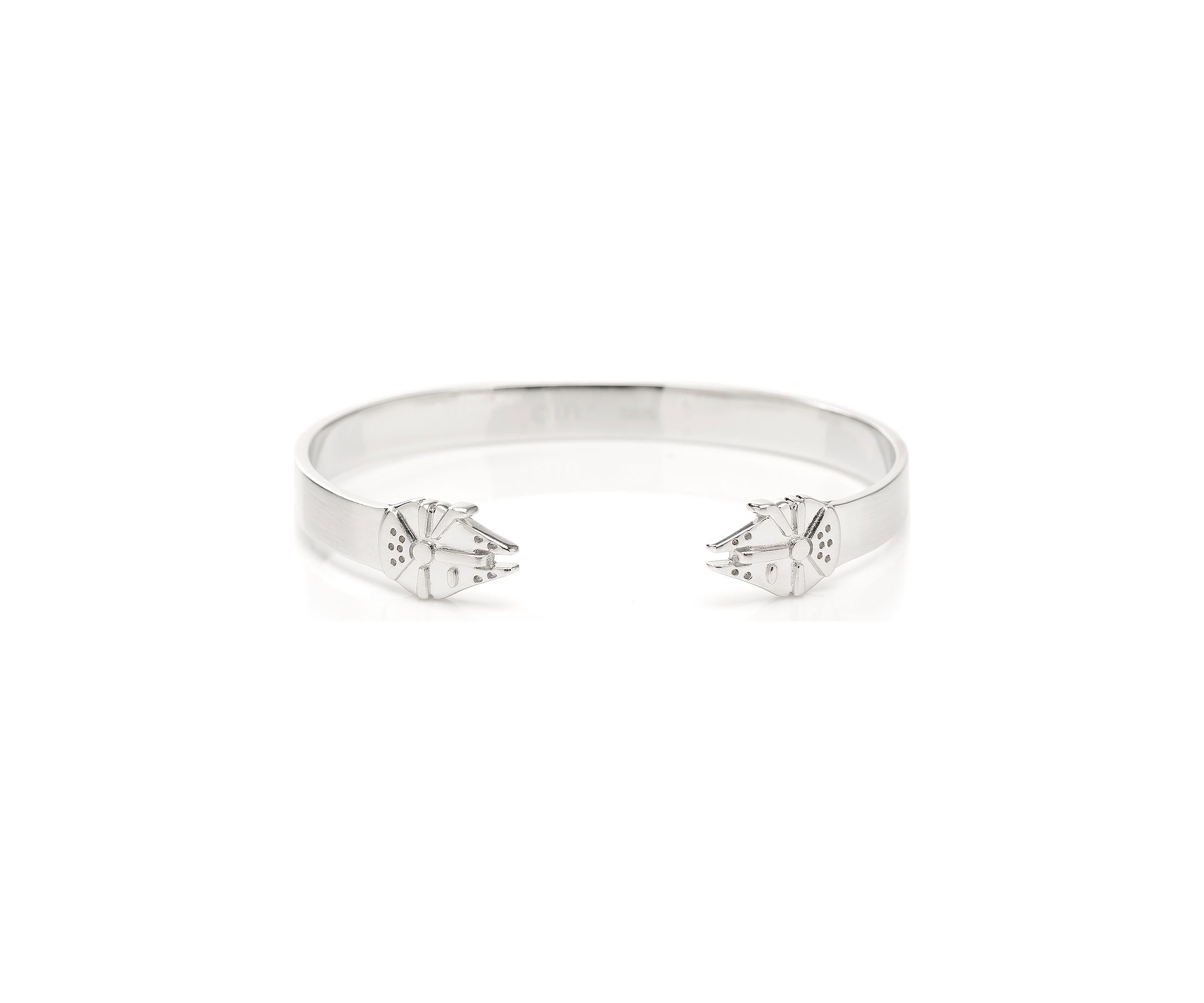 Millennium Falcon Stainless Steel Cuff Bracelet