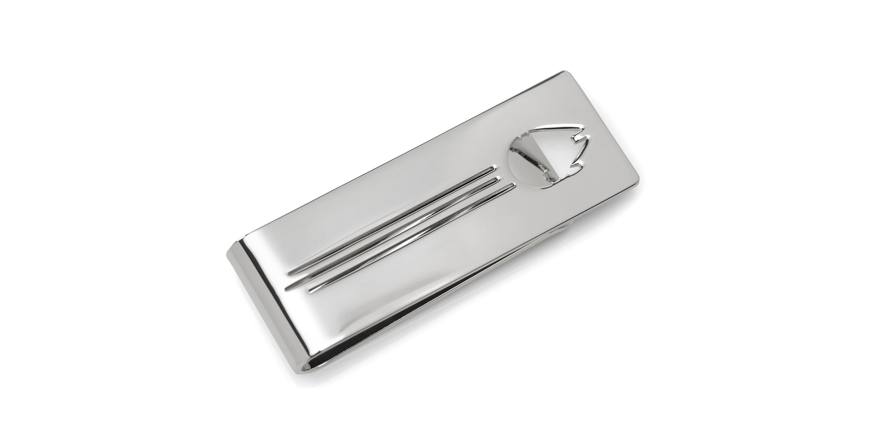 Falcon Cut Out Money Clip